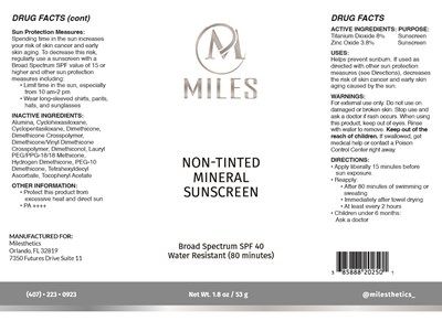 Package Label (Miles 202)